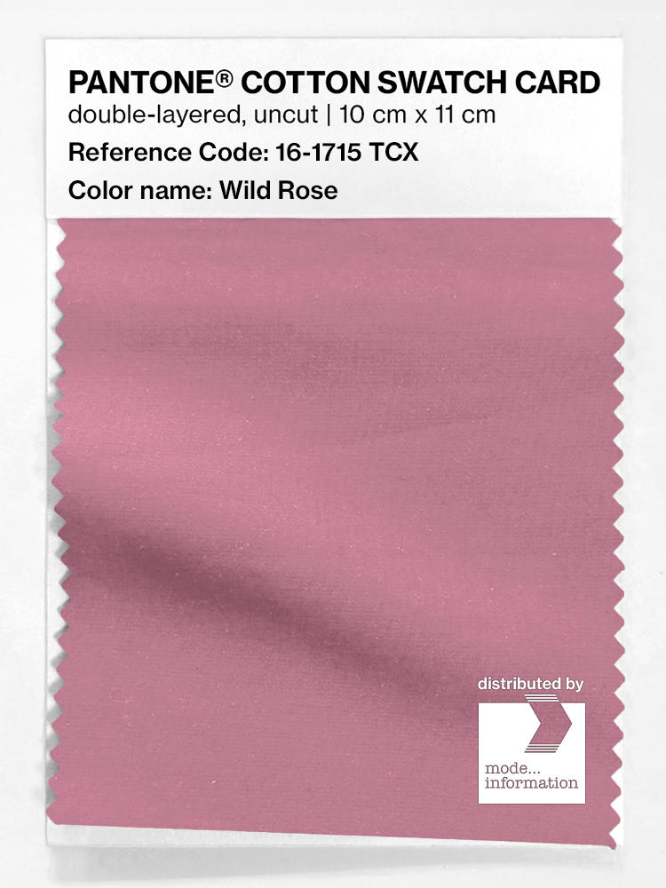 Artikelbild 1 des Artikels “PANTONE® COTTON SWATCH CARD 16-1715 TCX Wild Rose “