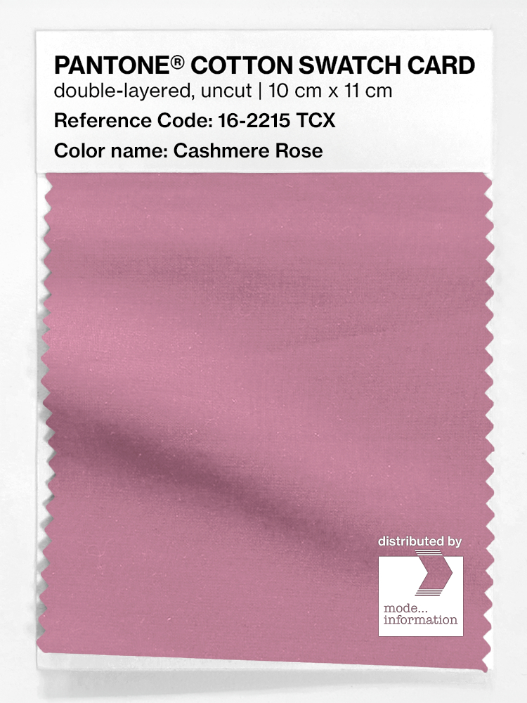 Artikelbild 1 des Artikels “PANTONE® COTTON SWATCH CARD 16-2215 TCX Cashmere Rose “