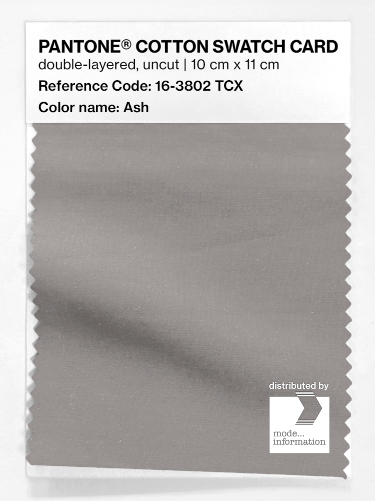 Artikelbild 1 des Artikels “PANTONE® COTTON SWATCH CARD 16-3802 TCX Ash “