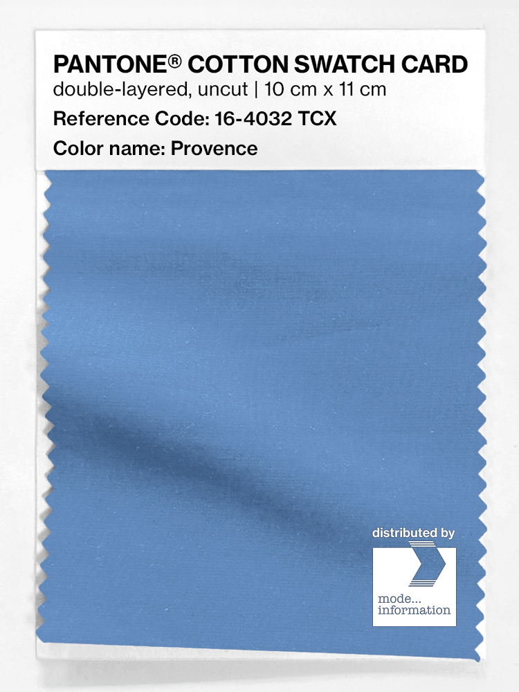 Artikelbild 1 des Artikels “PANTONE® COTTON SWATCH CARD 16-4032 TCX Provence “