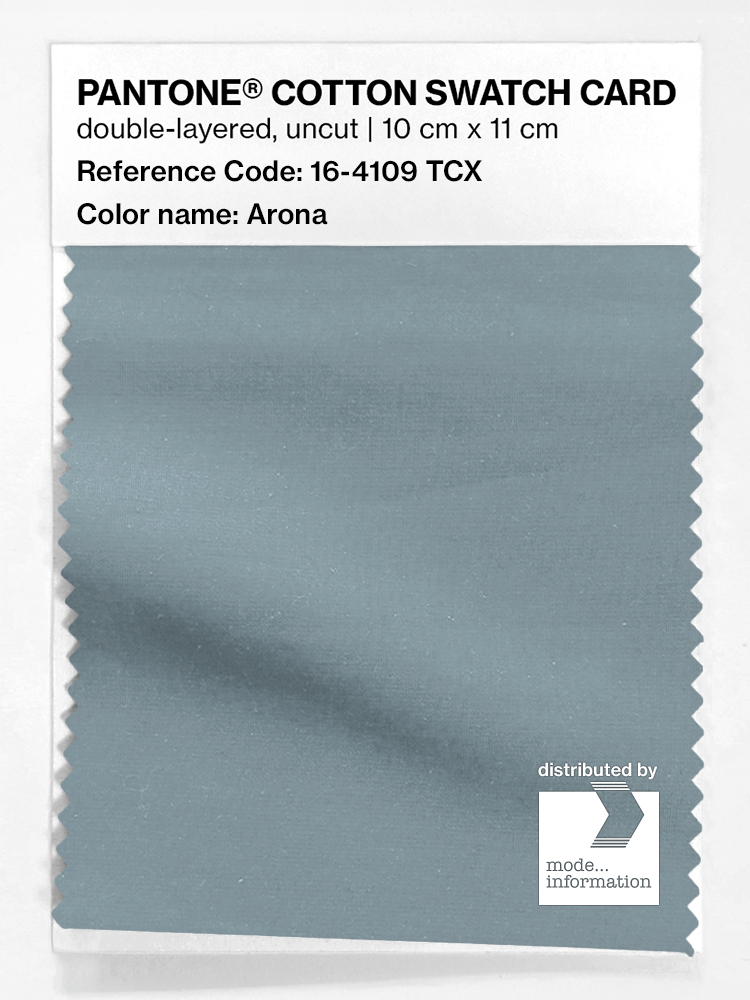 Product image 1 of the product “PANTONE® COTTON SWATCH CARD 16-4109 TCX Arona ”