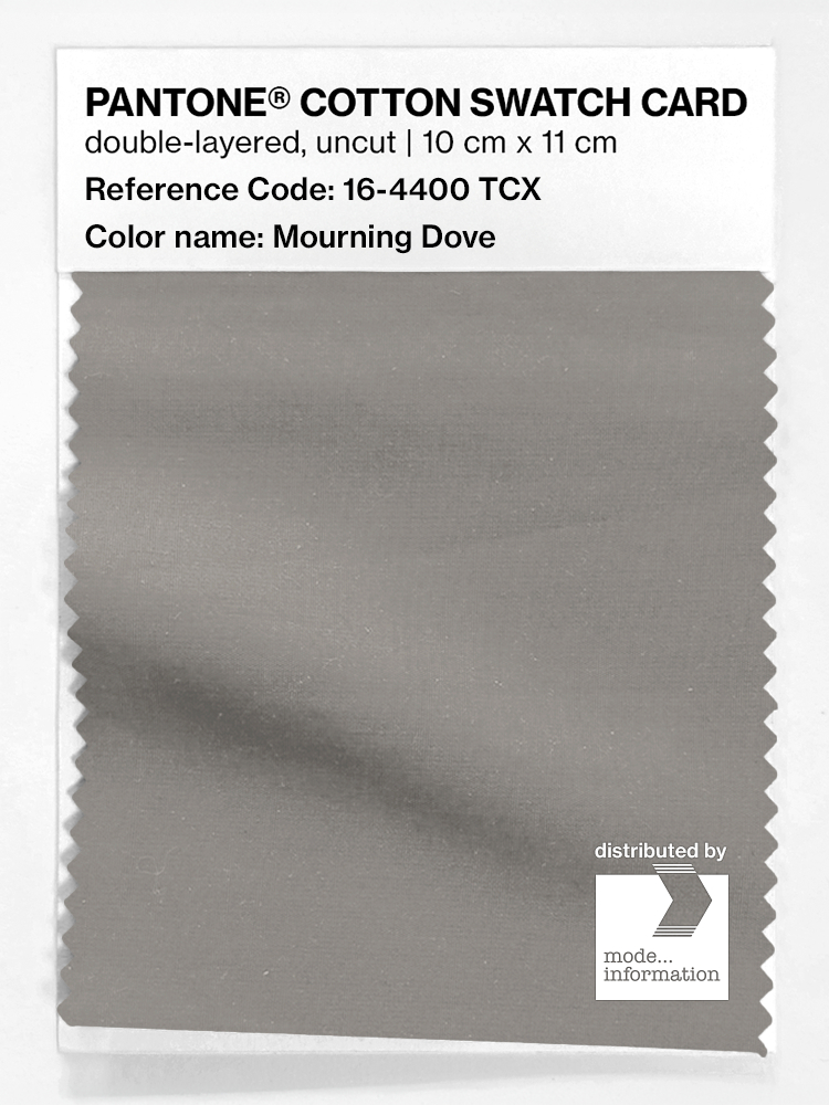Artikelbild 1 des Artikels “PANTONE® COTTON SWATCH CARD 16-4400 TCX Mourning Dove “