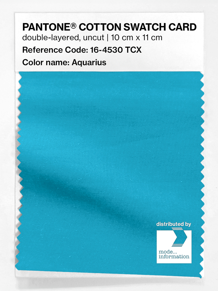 Artikelbild 1 des Artikels “PANTONE® COTTON SWATCH CARD 16-4530 TCX Aquarius “