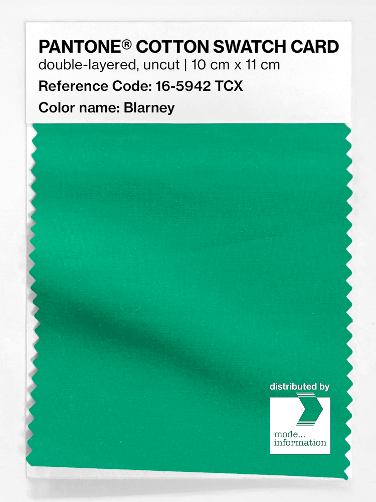 Artikelbild 1 des Artikels “PANTONE® COTTON SWATCH CARD 16-5942 TCX Blarney “