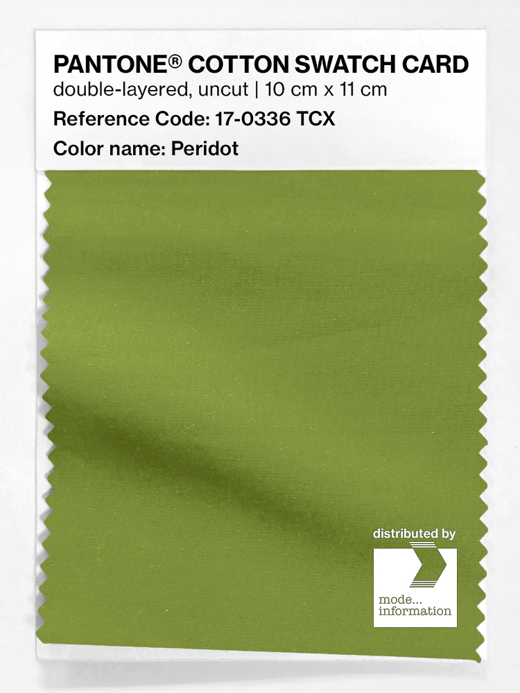 Artikelbild 1 des Artikels “PANTONE® COTTON SWATCH CARD 17-0336 TCX Peridot “
