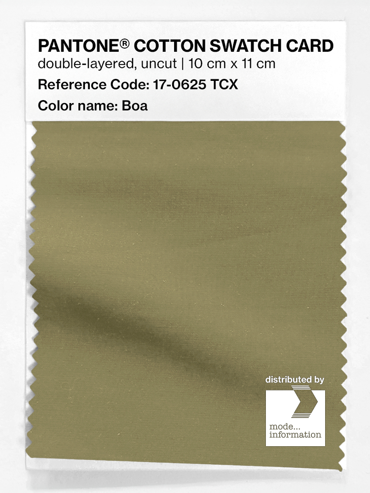 Artikelbild 1 des Artikels “PANTONE® COTTON SWATCH CARD 17-0625 TCX Boa “