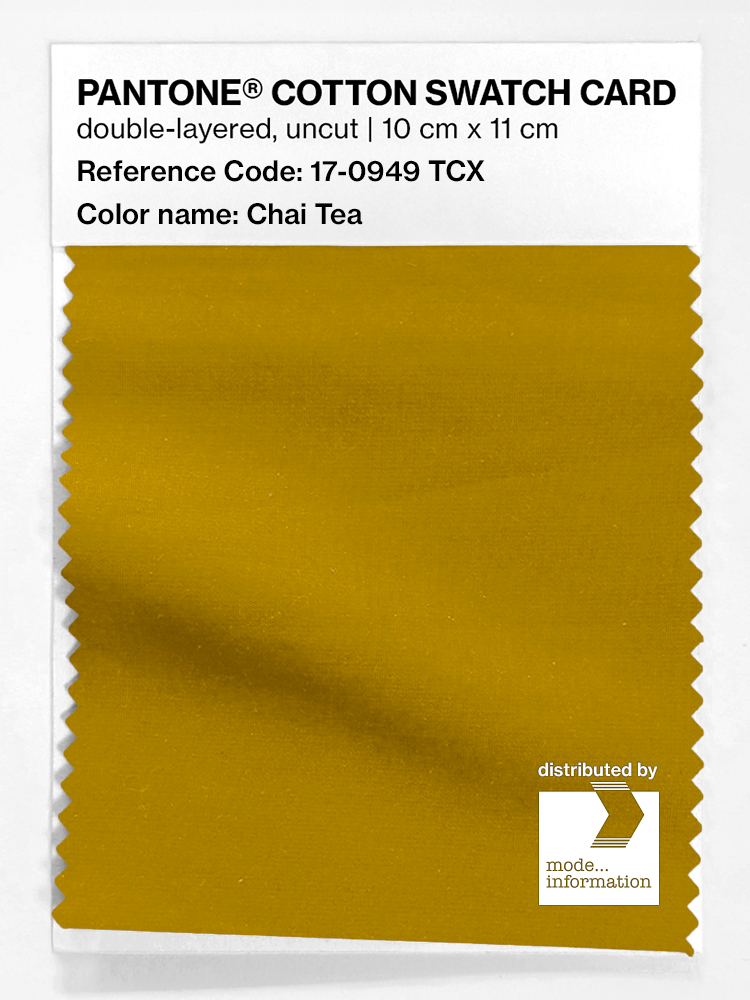 Artikelbild 1 des Artikels “PANTONE® COTTON SWATCH CARD 17-0949 TCX Chai Tea “