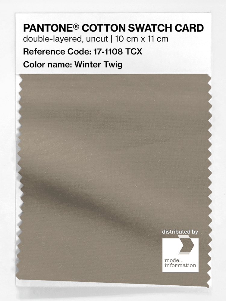 Artikelbild 1 des Artikels “PANTONE® COTTON SWATCH CARD 17-1108 TCX Winter Twig “