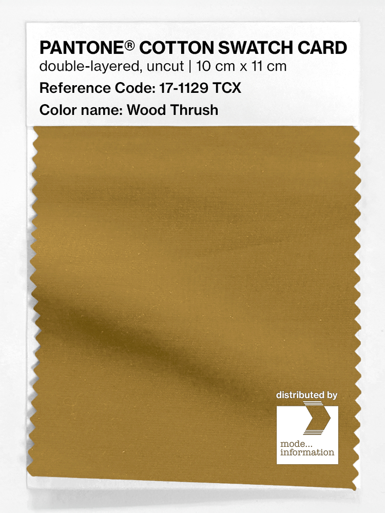 Artikelbild 1 des Artikels “PANTONE® COTTON SWATCH CARD 17-1129 TCX Wood Thrush “