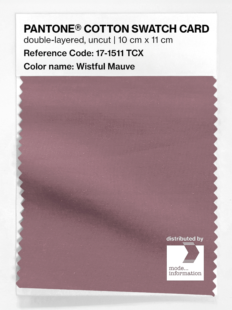 Artikelbild 1 des Artikels “PANTONE® COTTON SWATCH CARD 17-1511 TCX Wistful Mauve “