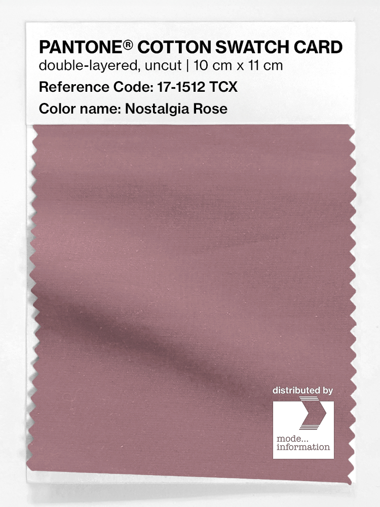 Artikelbild 1 des Artikels “PANTONE® COTTON SWATCH CARD 17-1512 TCX Nostalgia Rose “