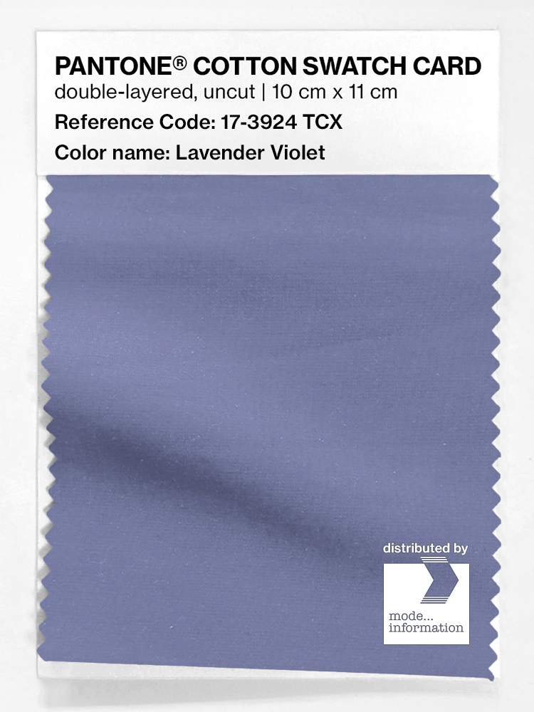 Artikelbild 1 des Artikels “PANTONE® COTTON SWATCH CARD 17-3924 TCX Lavender Violet “