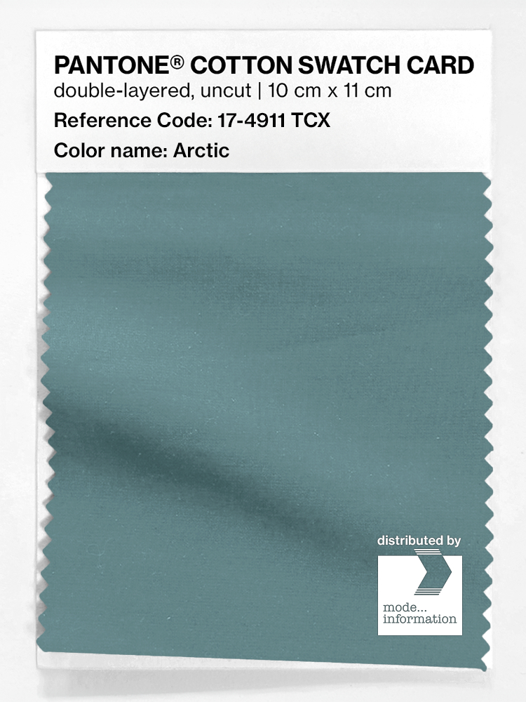 Artikelbild 1 des Artikels “PANTONE® COTTON SWATCH CARD 17-4911 TCX Arctic “