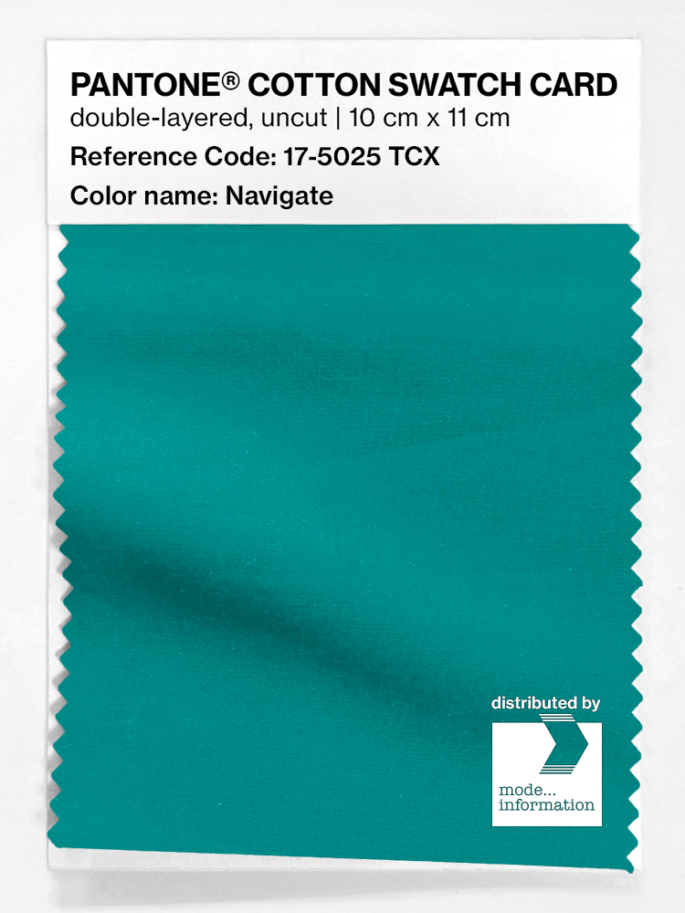 Artikelbild 1 des Artikels “PANTONE® COTTON SWATCH CARD 17-5025 TCX Navigate “