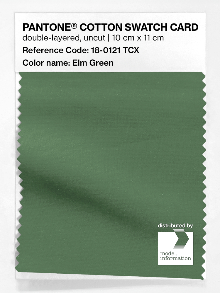 Artikelbild 1 des Artikels “PANTONE® COTTON SWATCH CARD 18-0121 TCX Elm Green “