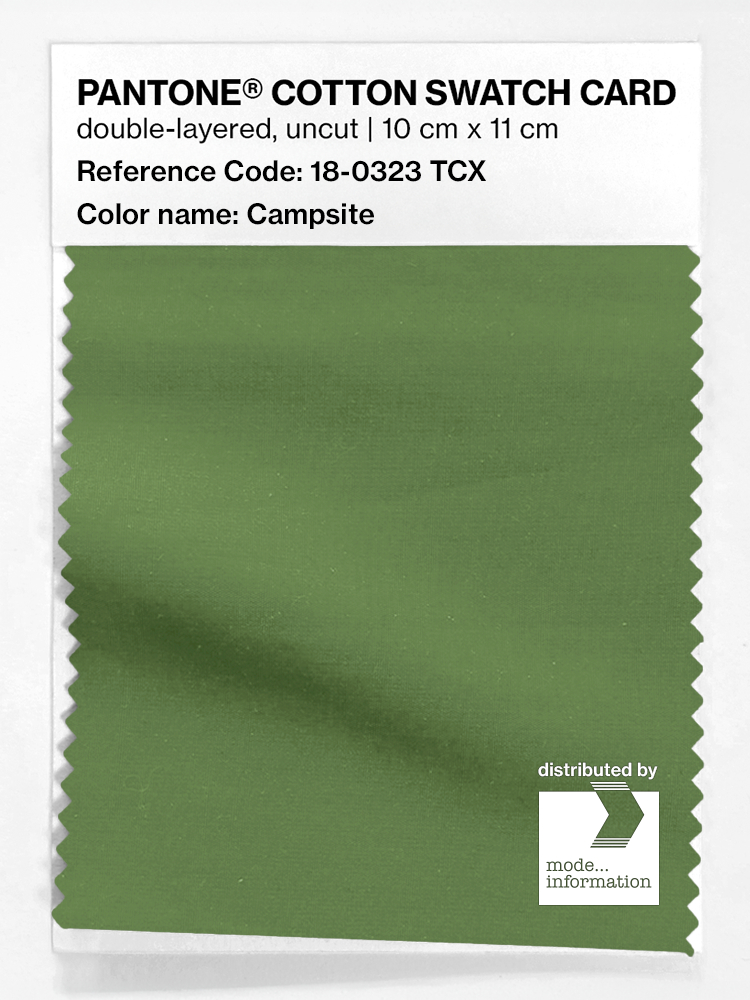 Artikelbild 1 des Artikels “PANTONE® COTTON SWATCH CARD 18-0323 TCX Campsite “