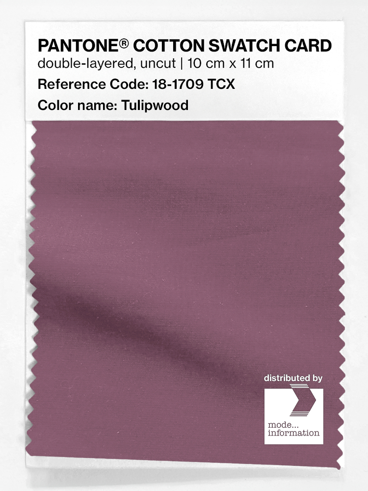 Artikelbild 1 des Artikels “PANTONE® COTTON SWATCH CARD 18-1709 TCX Tulipwood “