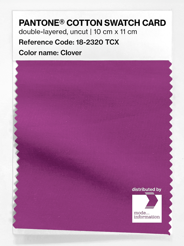 Artikelbild 1 des Artikels “PANTONE® COTTON SWATCH CARD 18-2320 TCX Clover “
