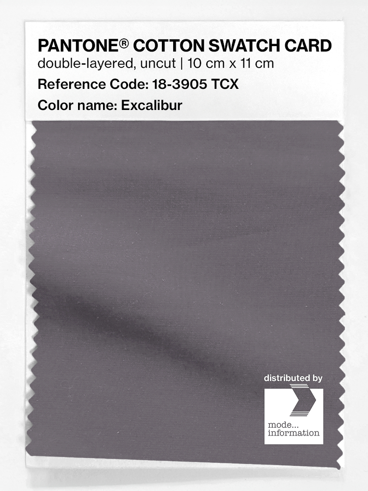 Artikelbild 1 des Artikels “PANTONE® COTTON SWATCH CARD 18-3905 TCX Excalibur “