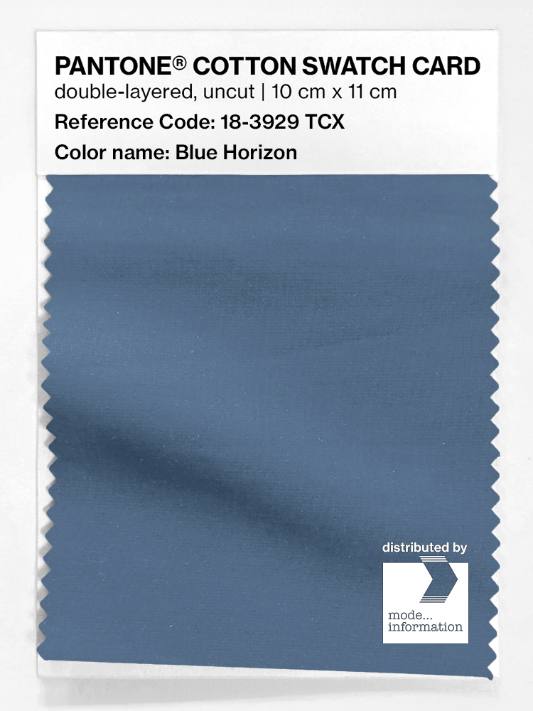 Artikelbild 1 des Artikels “PANTONE® COTTON SWATCH CARD 18-3929 TCX Blue Horizon “