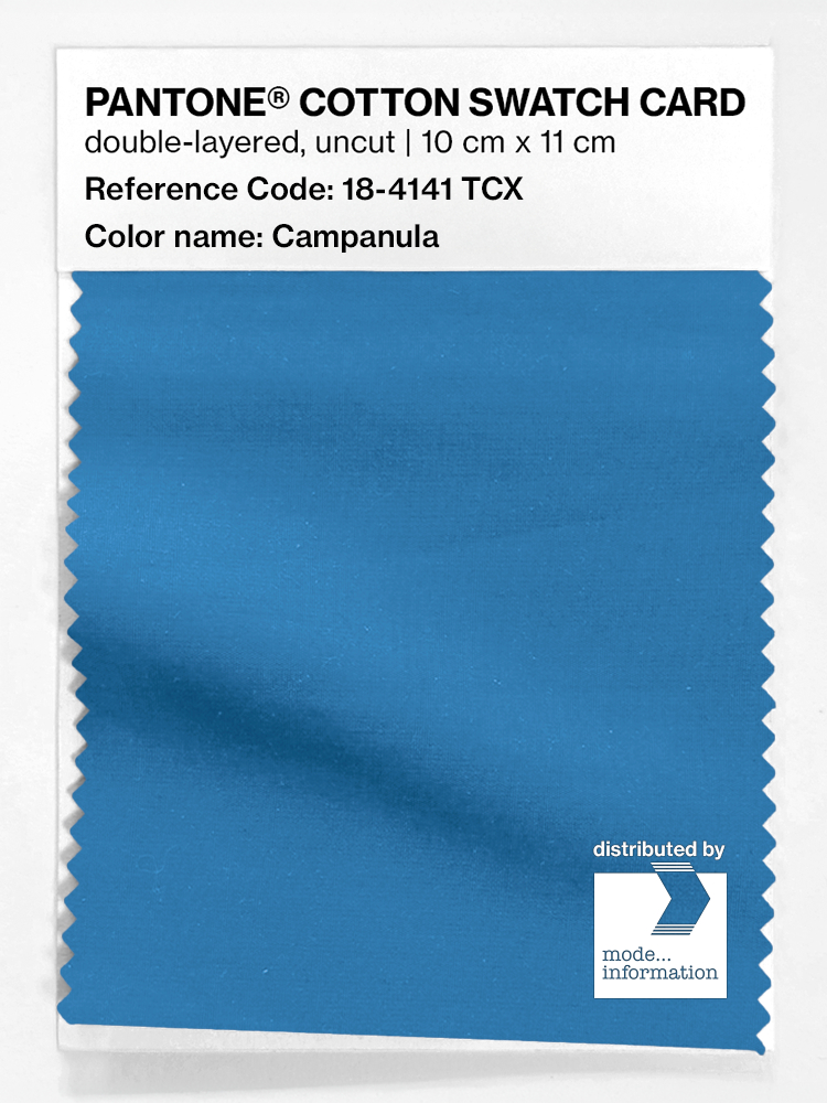 Artikelbild 1 des Artikels “PANTONE® COTTON SWATCH CARD 18-4141 TCX Campanula “