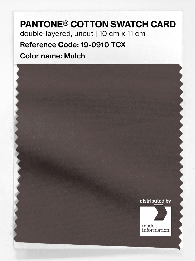 Artikelbild 1 des Artikels “PANTONE® COTTON SWATCH CARD 19-0910 TCX Mulch “