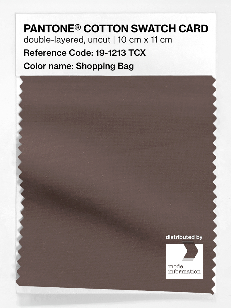 Artikelbild 1 des Artikels “PANTONE® COTTON SWATCH CARD 19-1213 TCX Shopping Bag “