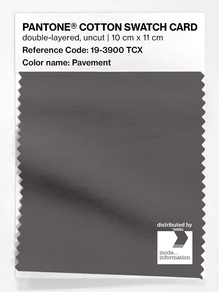 Artikelbild 1 des Artikels “PANTONE® COTTON SWATCH CARD 19-3900 TCX Pavement “