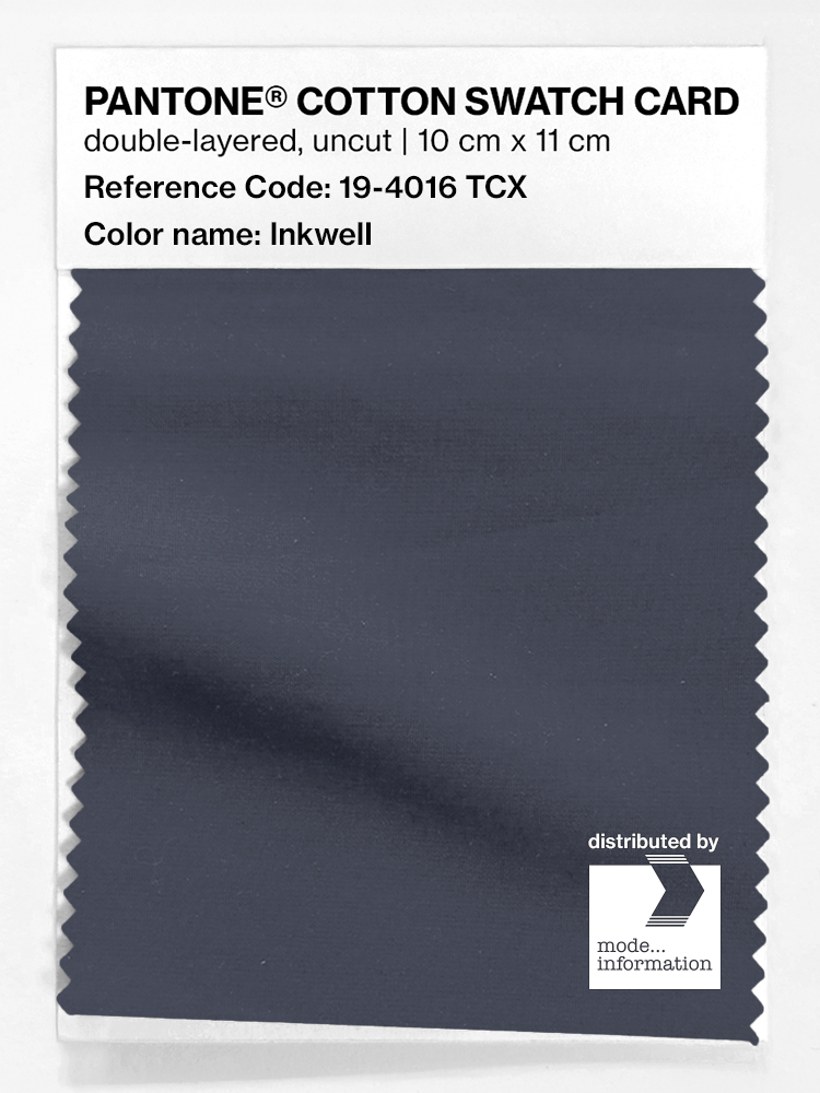 Artikelbild 1 des Artikels “PANTONE® COTTON SWATCH CARD 19-4016 TCX Inkwell “