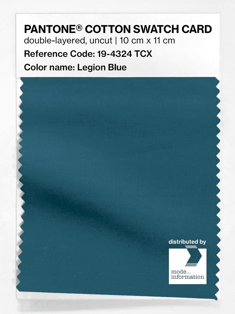 Artikelbild 1 des Artikels “PANTONE® COTTON SWATCH CARD 19-4324 TCX Legion Blue “