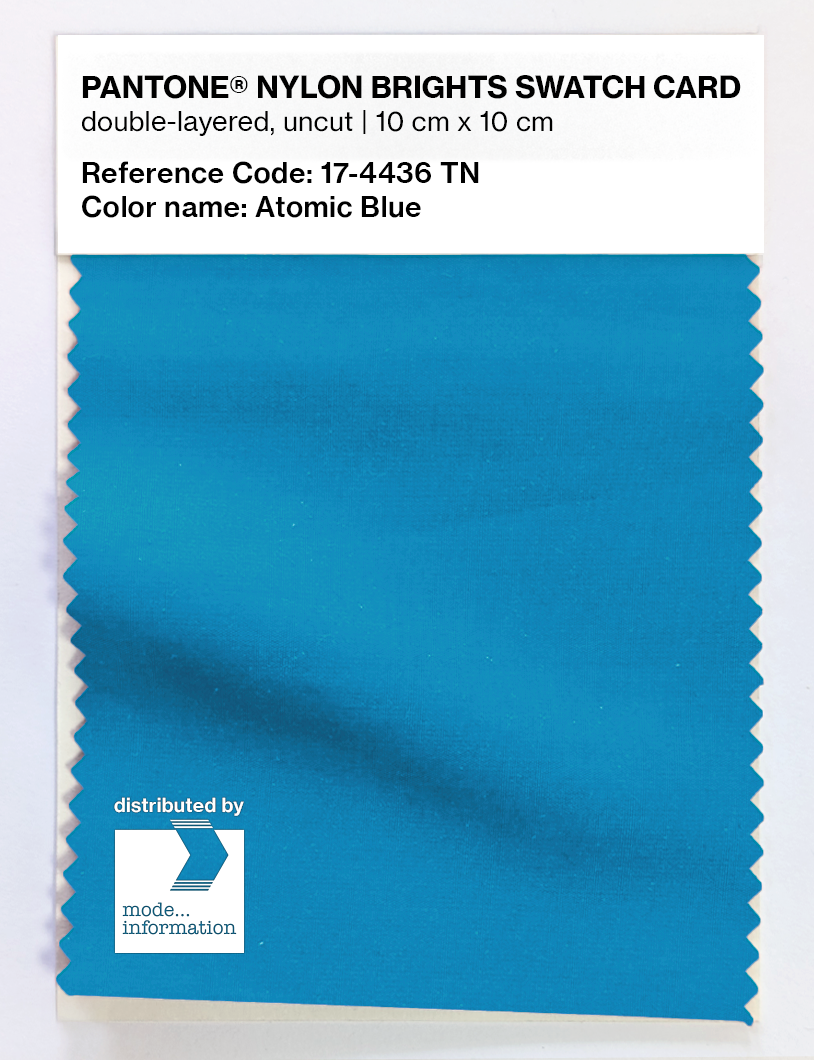 Artikelbild 1 des Artikels “PANTONE® NYLON SWATCH CARD 17-4436 TN Atomic Blue “