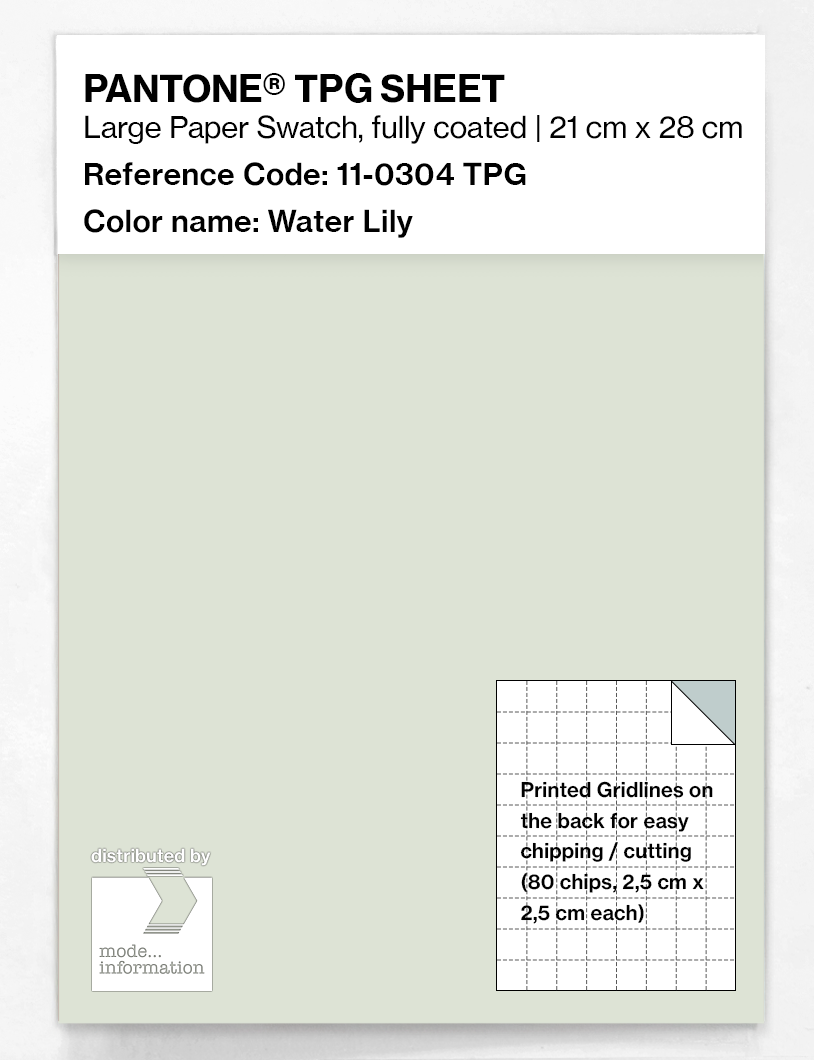 Artikelbild 1 des Artikels “PANTONE® TPG SHEET 11-0304 TPG Water Lily “