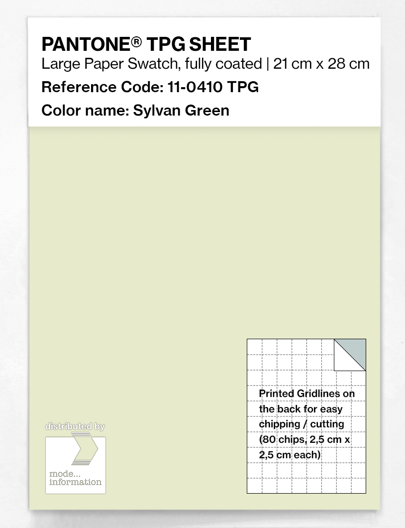 Artikelbild 1 des Artikels “PANTONE® TPG SHEET 11-0410 TPG Sylvan Green “
