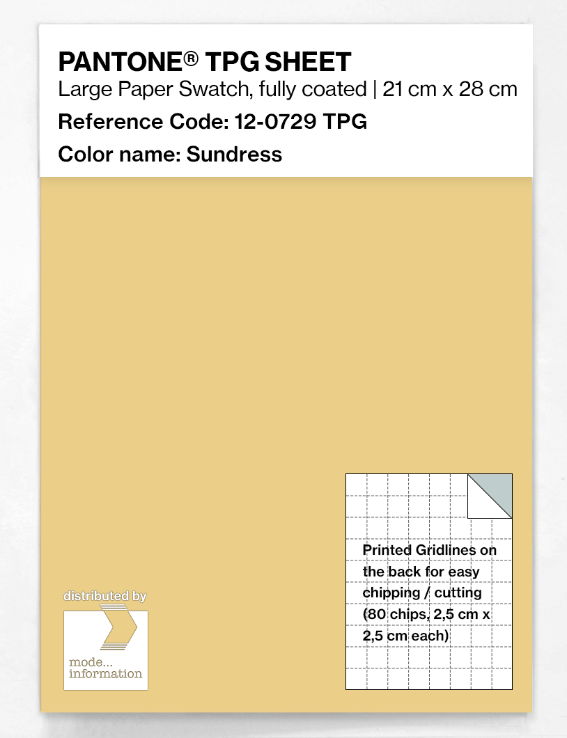 Artikelbild 1 des Artikels “PANTONE® TPG SHEET 12-0729 TPG Sundress “
