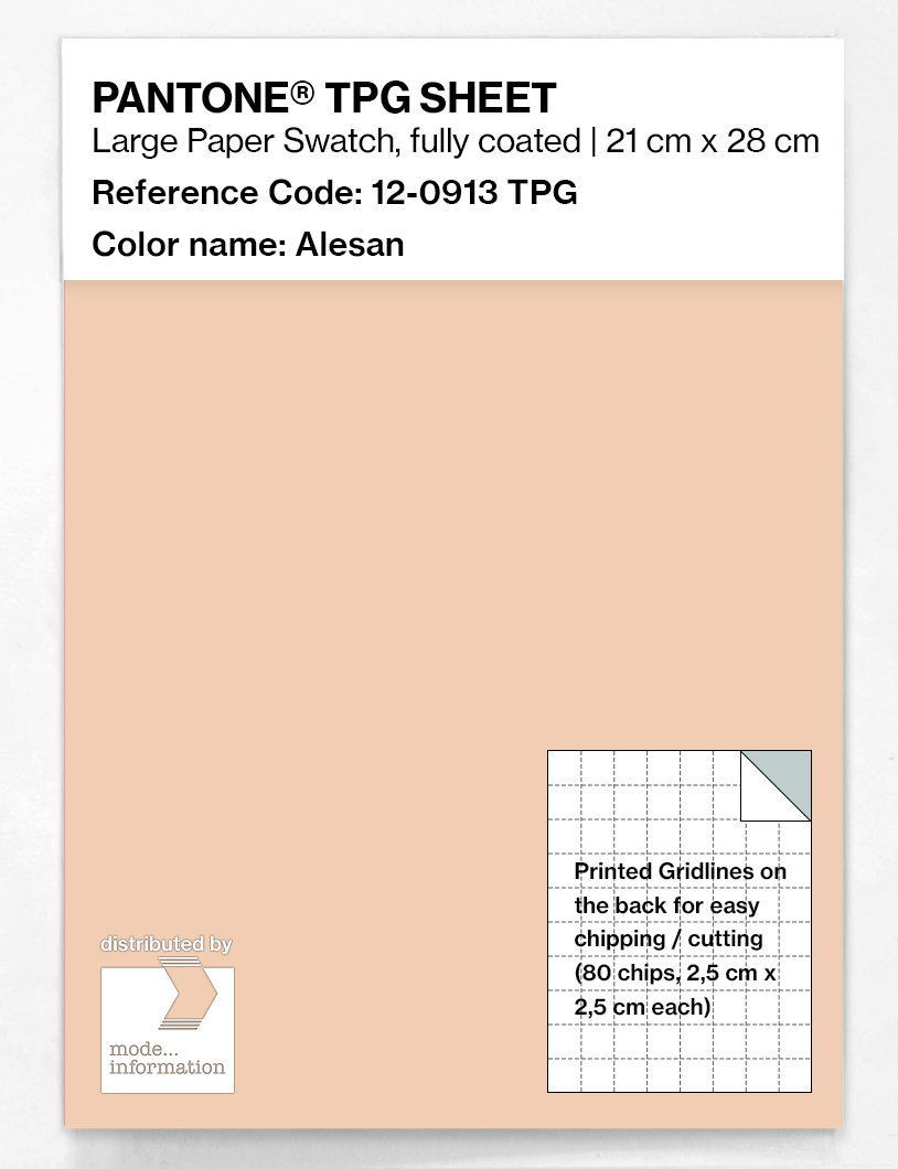 Artikelbild 1 des Artikels “PANTONE® TPG SHEET 12-0913 TPG Alesan “