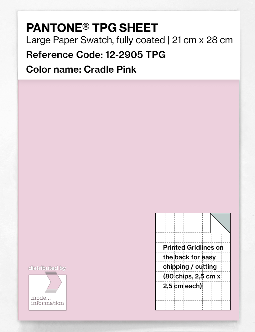 Artikelbild 1 des Artikels “PANTONE® TPG SHEET 12-2905 TPG Cradle Pink “