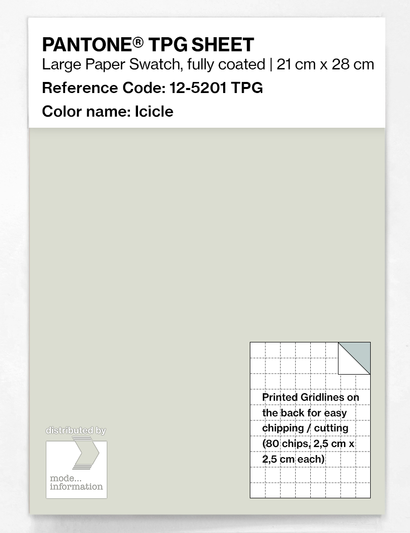 Artikelbild 1 des Artikels “PANTONE® TPG SHEET 12-5201 TPG Icicle “