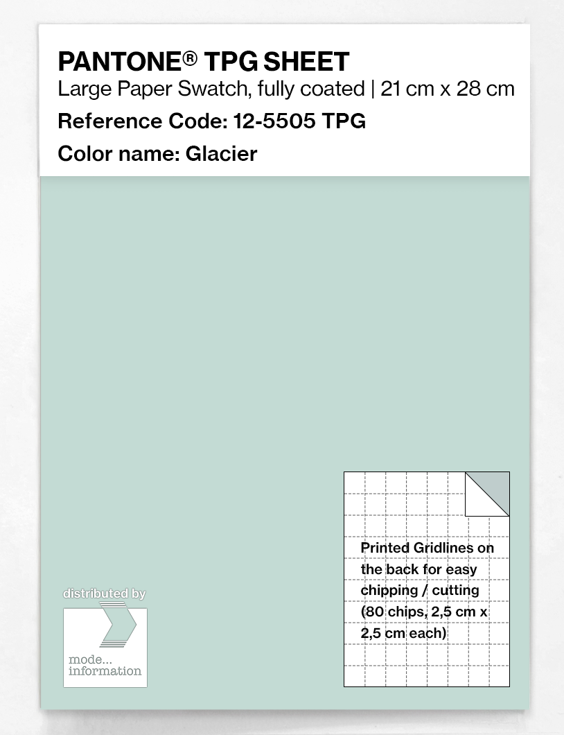 Artikelbild 1 des Artikels “PANTONE® TPG SHEET 12-5505 TPG Glacier “