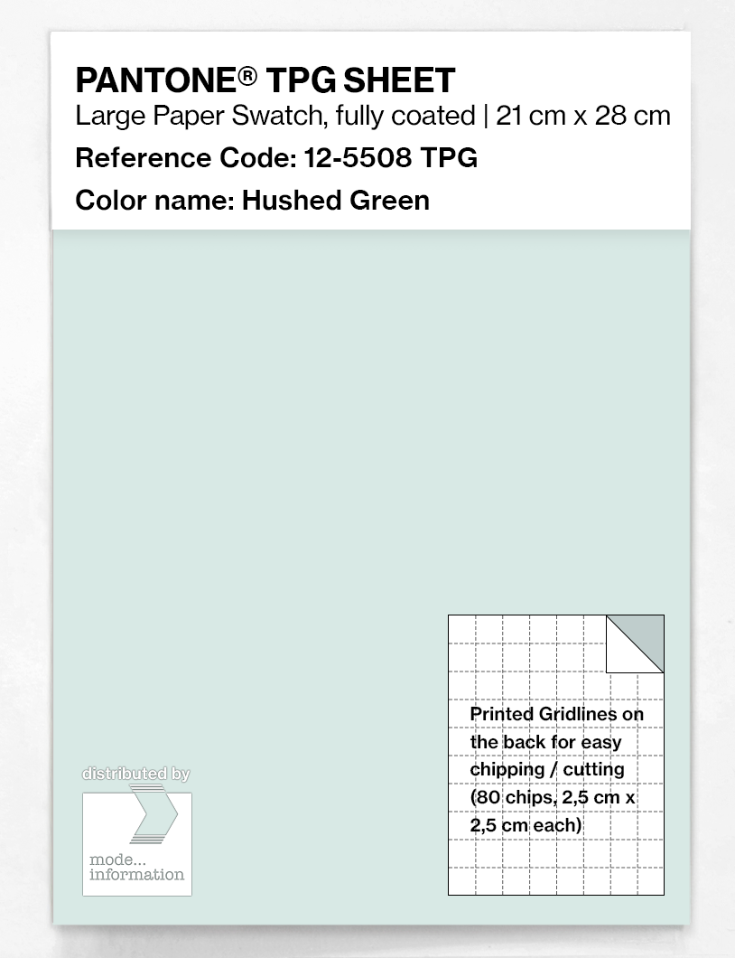 Artikelbild 1 des Artikels “PANTONE® TPG SHEET 12-5508 TPG Hushed Green “