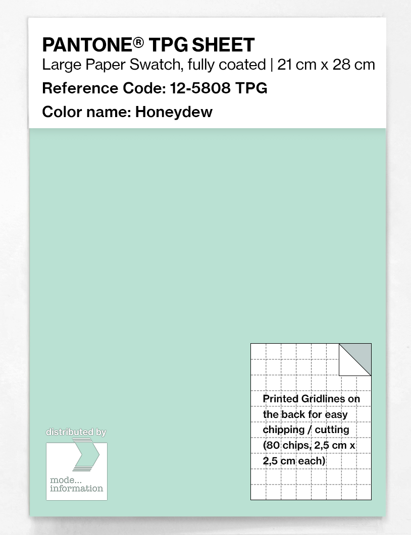 Artikelbild 1 des Artikels “PANTONE® TPG SHEET 12-5808 TPG Honeydew “