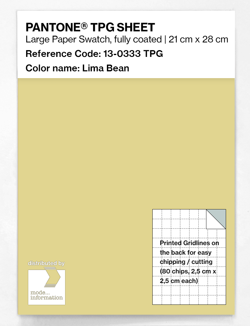 Artikelbild 1 des Artikels “PANTONE® TPG SHEET 13-0333 TPG Lima Bean “