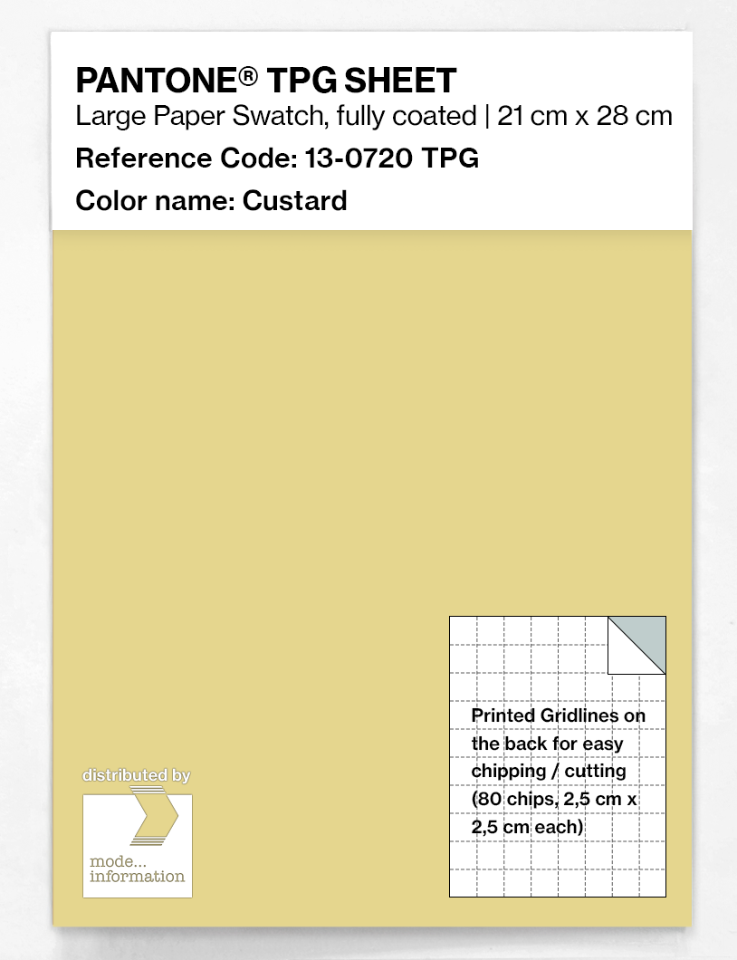 Artikelbild 1 des Artikels “PANTONE® TPG SHEET 13-0720 TPG Custard “