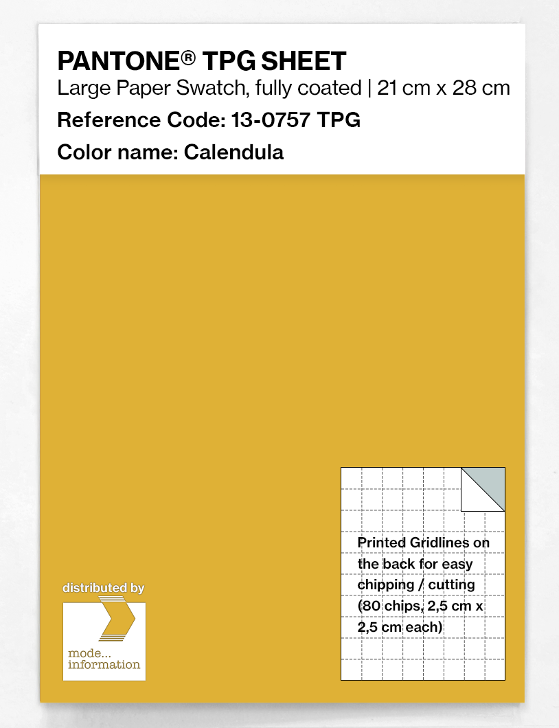 Artikelbild 1 des Artikels “PANTONE® TPG SHEET 13-0757 TPG Calendula “