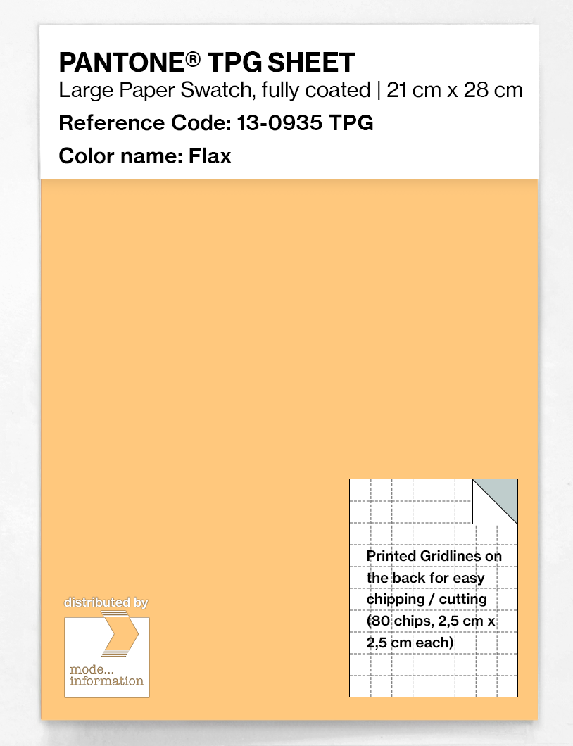 Artikelbild 1 des Artikels “PANTONE® TPG SHEET 13-0935 TPG Flax “