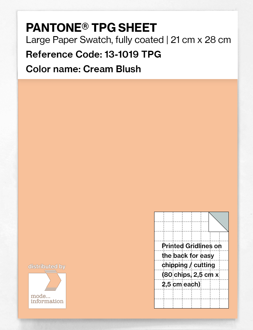 Artikelbild 1 des Artikels “PANTONE® TPG SHEET 13-1019 TPG Cream Blush “