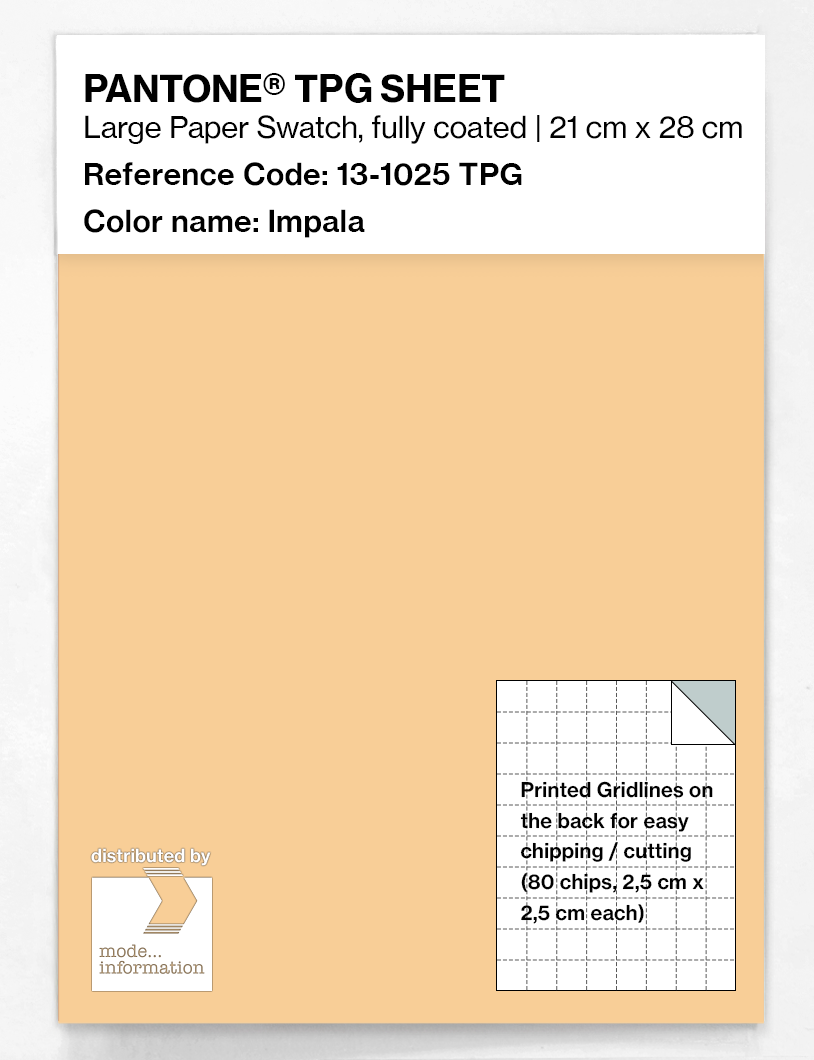 Artikelbild 1 des Artikels “PANTONE® TPG SHEET 13-1025 TPG Impala “