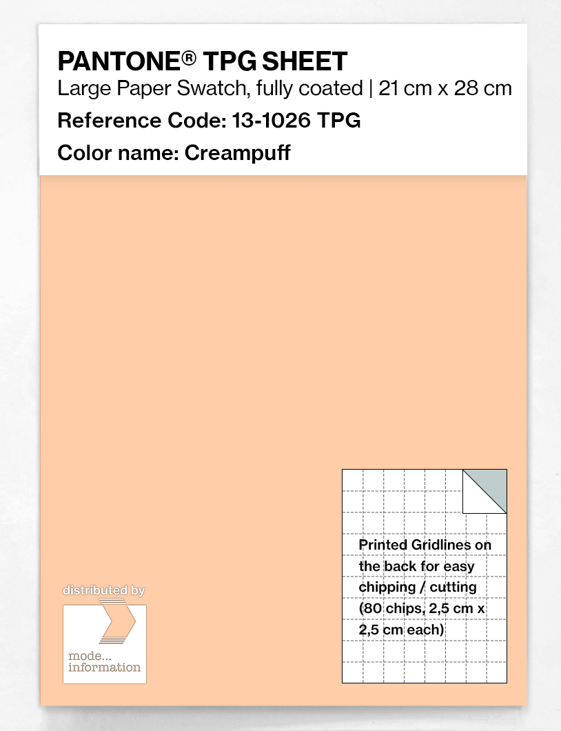 Artikelbild 1 des Artikels “PANTONE® TPG SHEET 13-1026 TPG Creampuff “