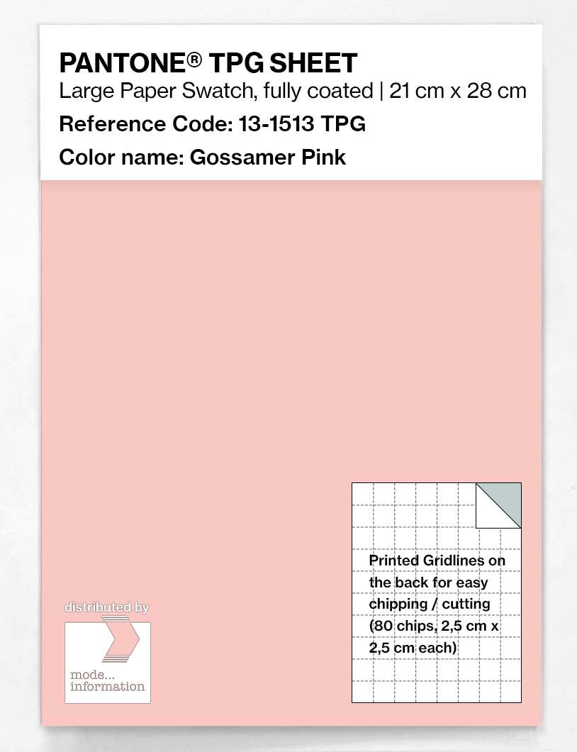 Artikelbild 1 des Artikels “PANTONE® TPG SHEET 13-1513 TPG Gossamer Pink “