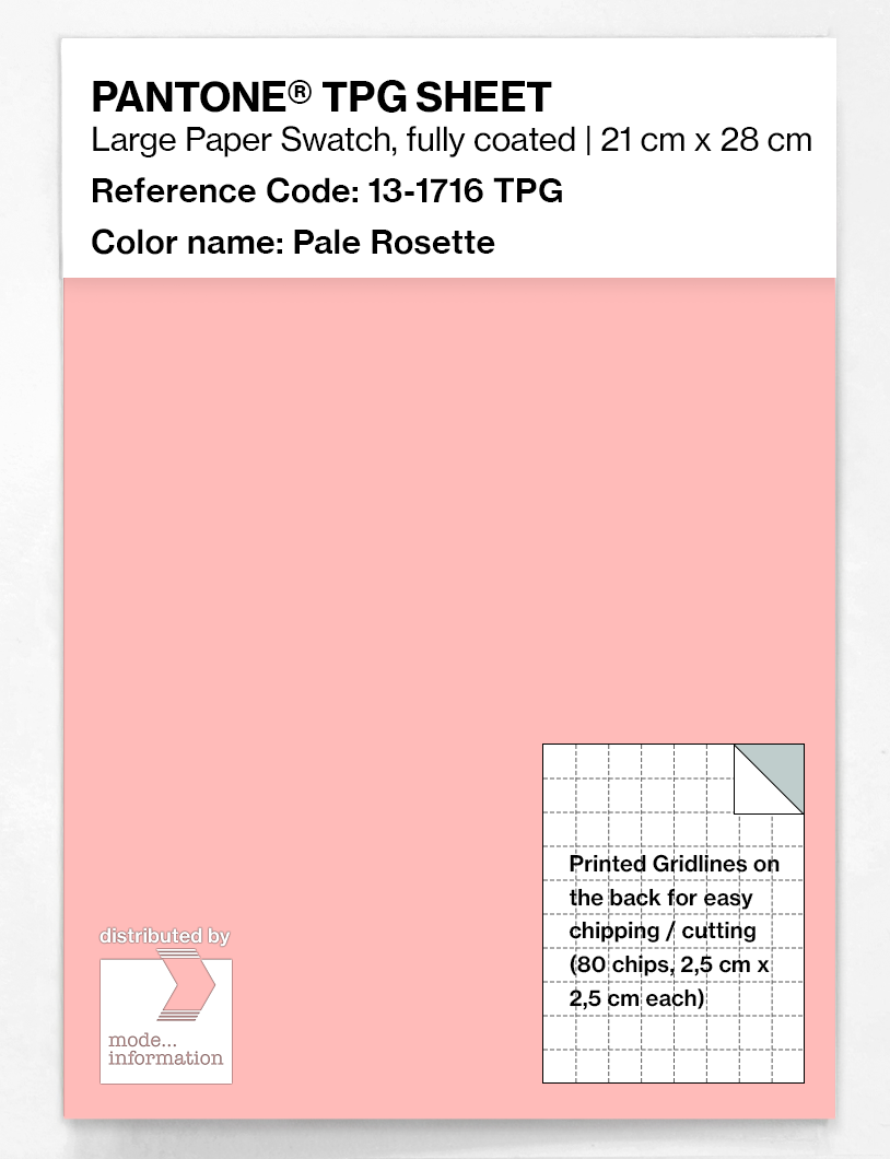 Artikelbild 1 des Artikels “PANTONE® TPG SHEET 13-1716 TPG Pale Rosette “