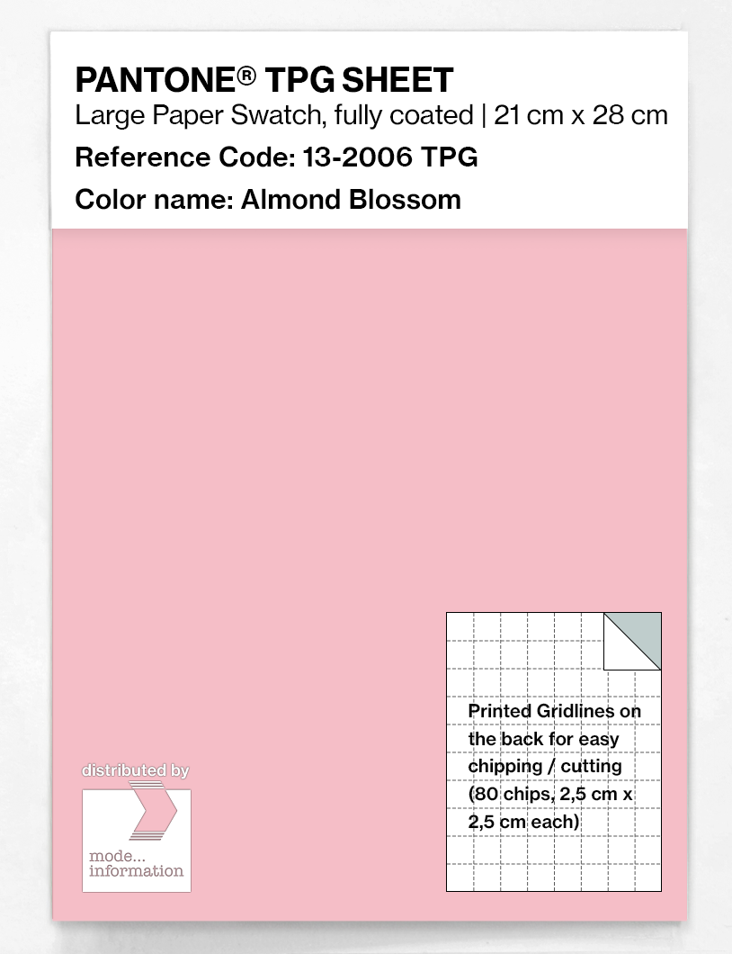 Artikelbild 1 des Artikels “PANTONE® TPG SHEET 13-2006 TPG Almond Blossom “